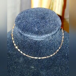10Kt Rose Gold Mirror Accent Bracelet